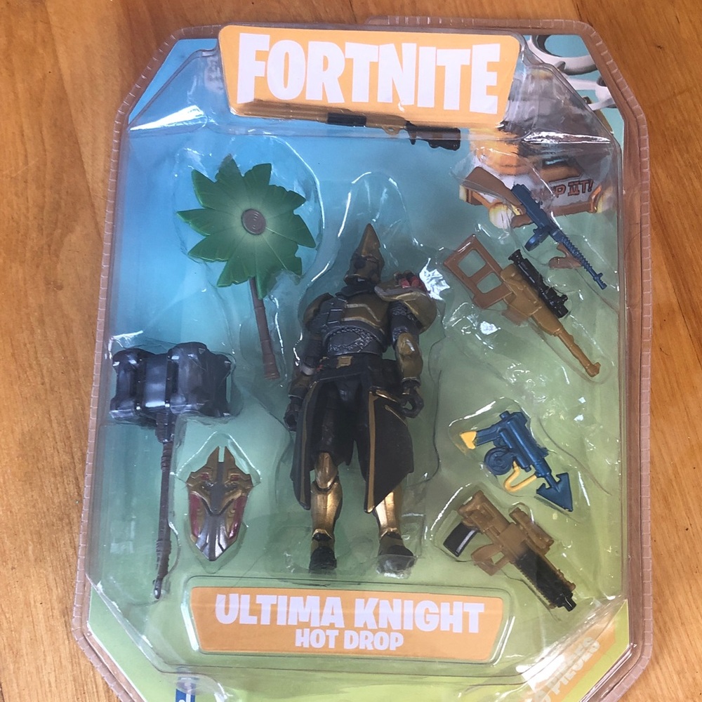 Fortnite Ultima Knight Action Figure - Gold and Black